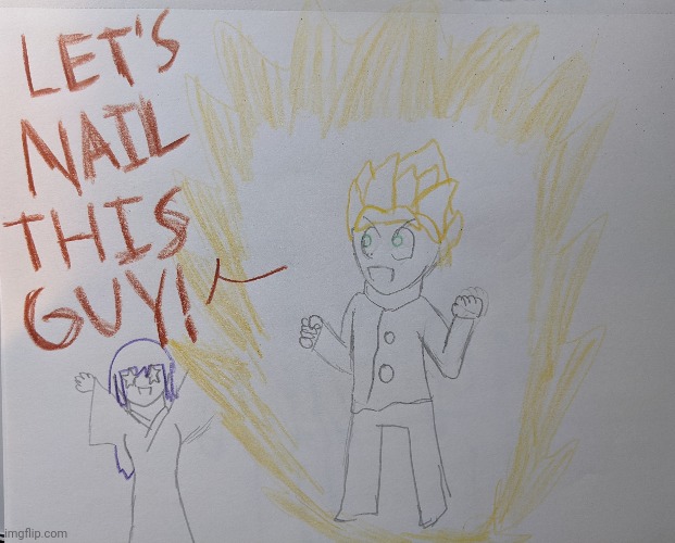 Drew super Saiyan Matt because I love sparking zero | made w/ Imgflip meme maker