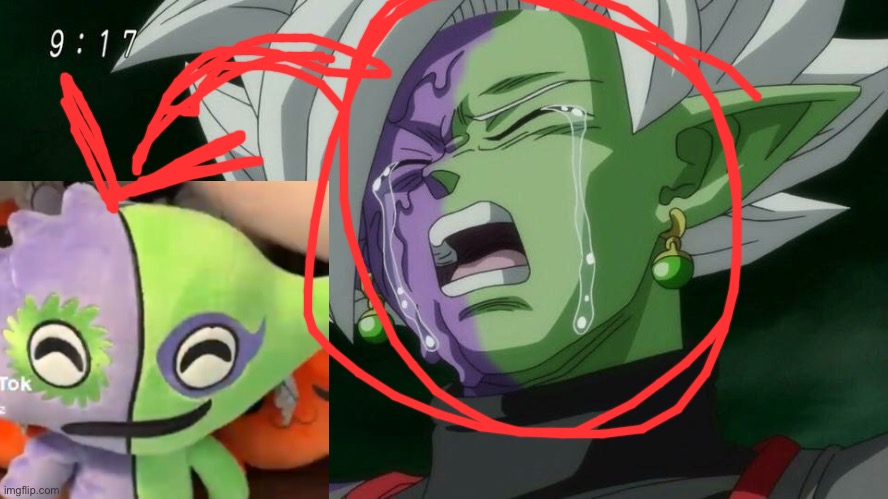 Crying Merged Zamasu | image tagged in crying merged zamasu | made w/ Imgflip meme maker