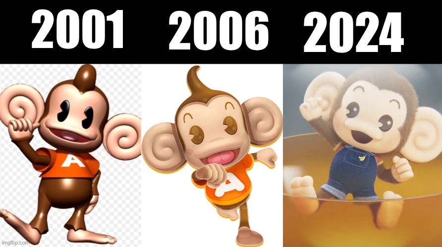 Idk, AIAI’s old design was just better | 2001; 2006; 2024 | made w/ Imgflip meme maker