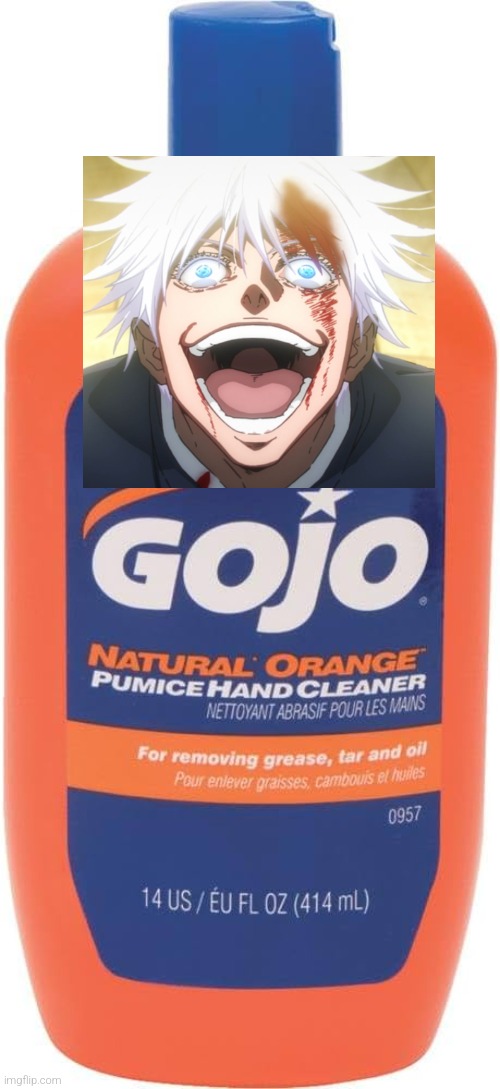 This is sold on Amazon btw | image tagged in memes,anime,shitpost,jujutsu kaisen,gojo | made w/ Imgflip meme maker