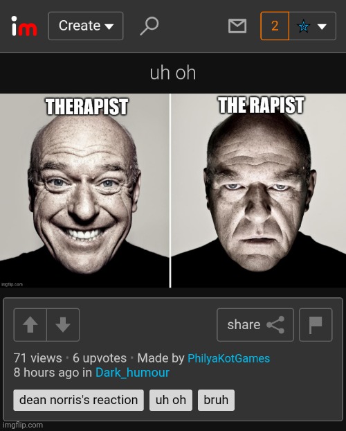 Atp I would get surprised to open dark_humour without seeing a lame ass meme | made w/ Imgflip meme maker