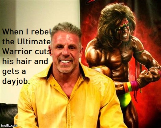 The ultimate warrior | image tagged in the ultimate warrior | made w/ Imgflip meme maker