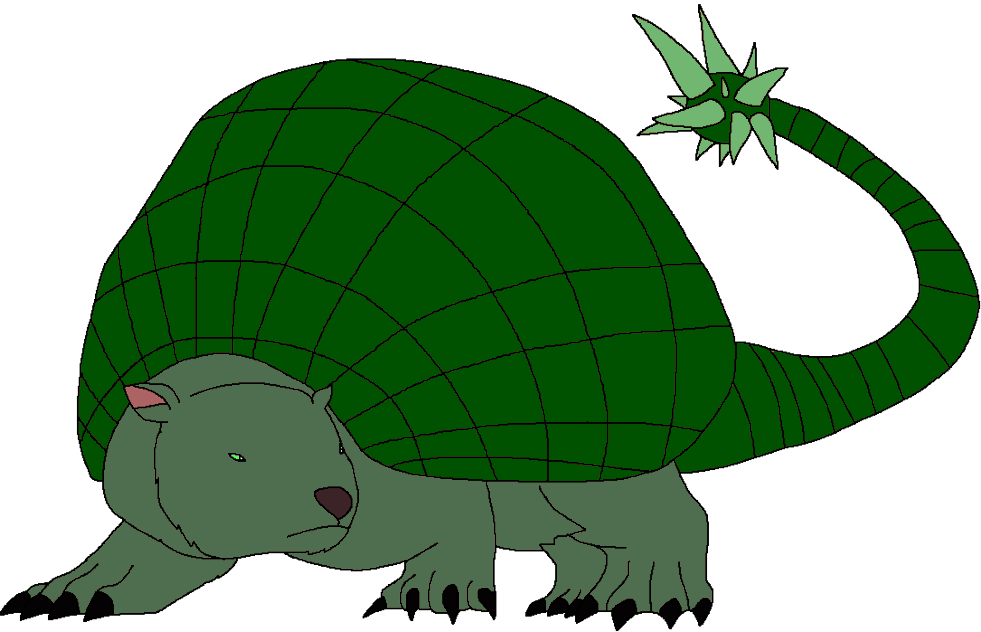 Female Doedicurus (Paleoverse + EOIverse) Blank Meme Template