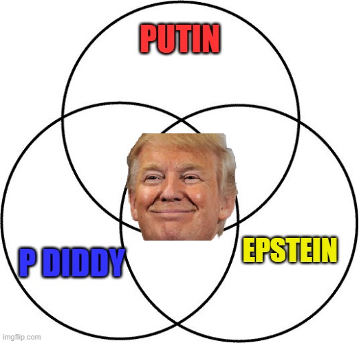 Underage Beauty Pageants in Russia, Anyone? | PUTIN; P DIDDY; EPSTEIN | image tagged in trump,pdiddy,epstein,putin | made w/ Imgflip meme maker