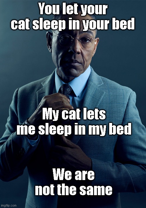 Gus Fring we are not the same - Imgflip