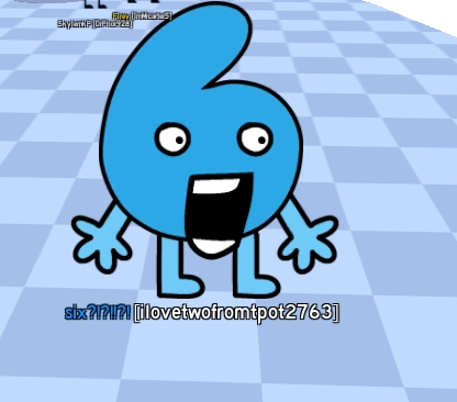 six bfb with four face Blank Meme Template