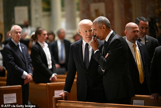 Obama & Biden Whispering Blank Meme Template