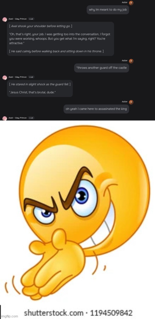 he's cooked | image tagged in rubbing hands together deviously | made w/ Imgflip meme maker