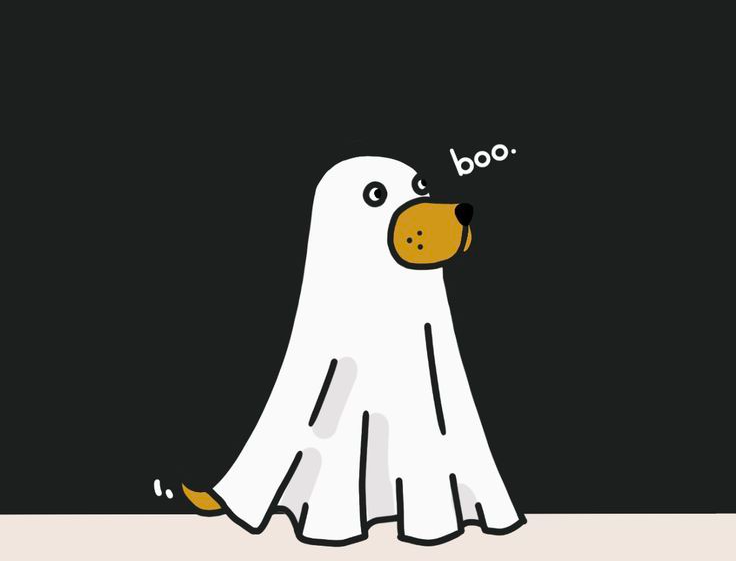 Spooky dog Blank Meme Template