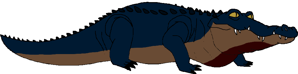 High Quality Male Deinosuchus (Paleoverse + EOIverse) Blank Meme Template