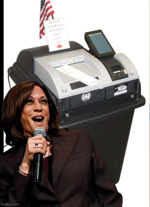 Voting machine Hobama Blank Meme Template