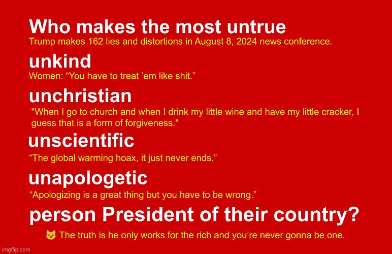 The truth is | made w/ Imgflip meme maker