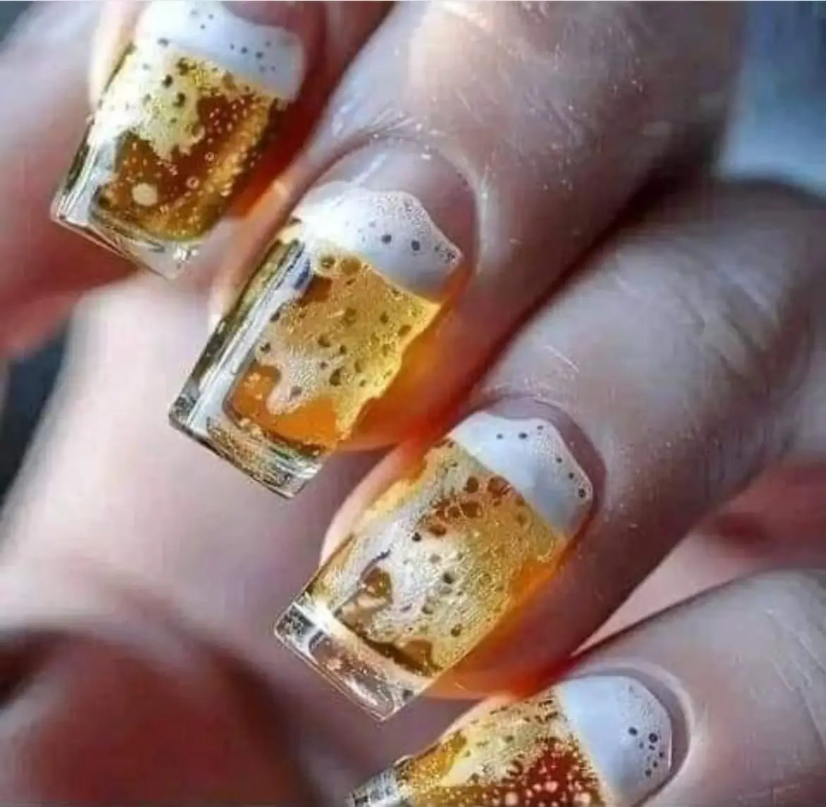 Beer Nails Blank Meme Template