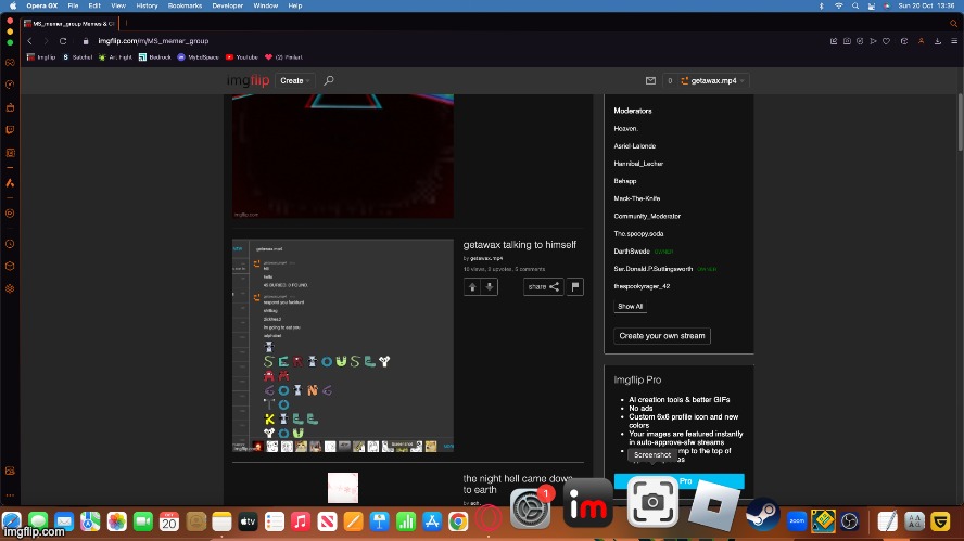 yesss i figured out how to get ultra dark mode | made w/ Imgflip meme maker