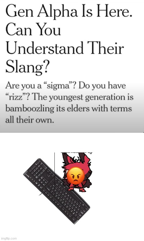 The elders have been bamboozled | image tagged in alastor hazbin hotel | made w/ Imgflip meme maker