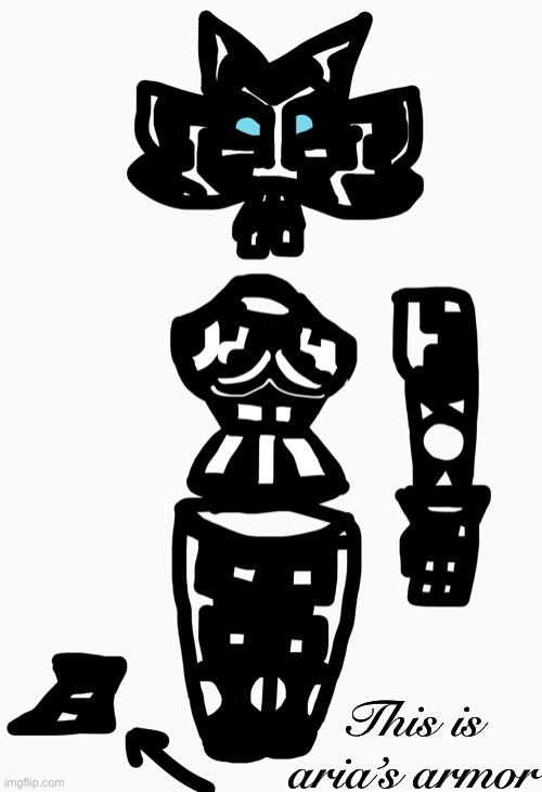 This is aria’s armor | made w/ Imgflip meme maker