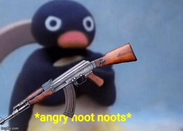 Angry noot noots | image tagged in angry noot noots | made w/ Imgflip meme maker