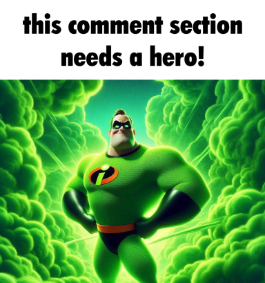 this comment section needs a hero! Blank Meme Template