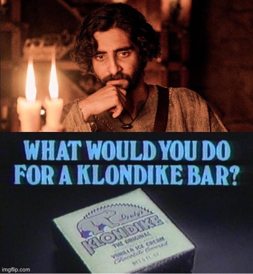 image tagged in the chosen,klondike bar | made w/ Imgflip meme maker