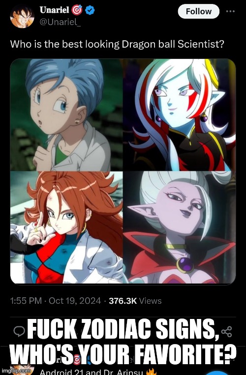FUCK ZODIAC SIGNS, WHO'S YOUR FAVORITE? | made w/ Imgflip meme maker