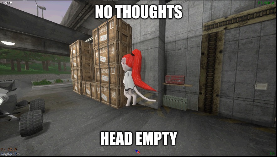 Fatass | NO THOUGHTS; HEAD EMPTY | made w/ Imgflip meme maker