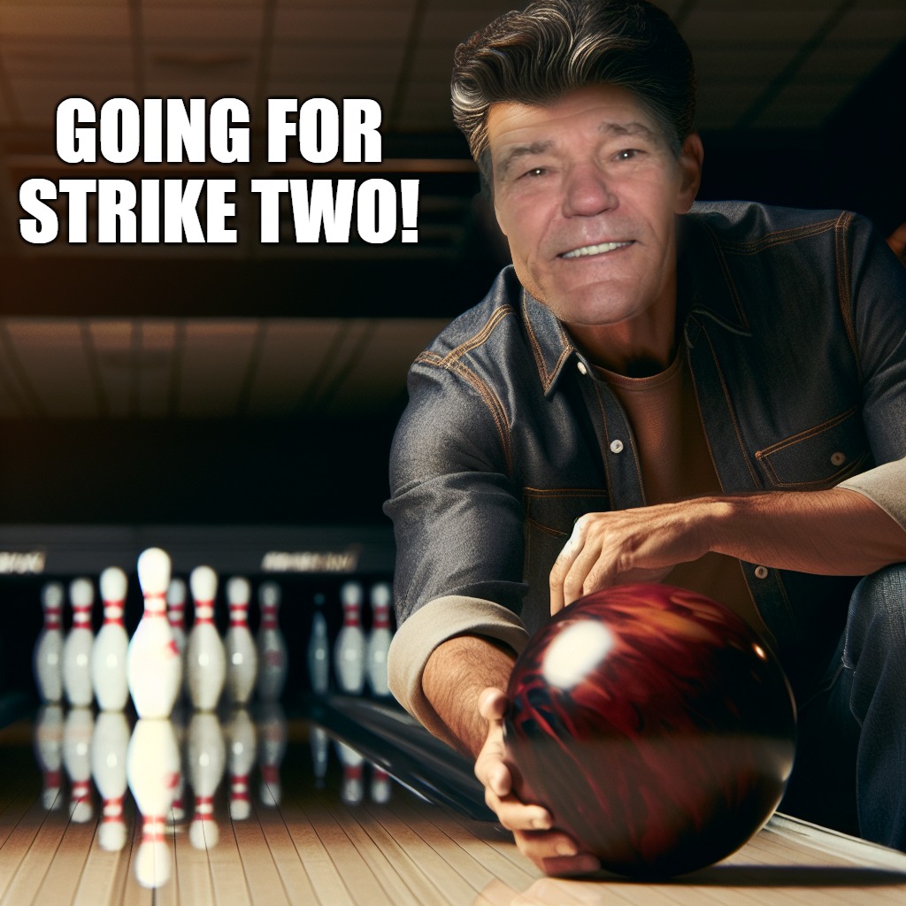 GOING FOR STRIKE TWO! | made w/ Imgflip meme maker