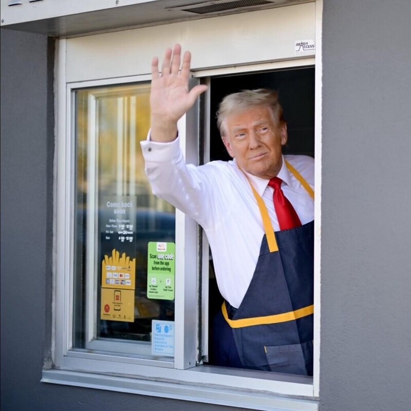 McDonald Trrump Blank Meme Template