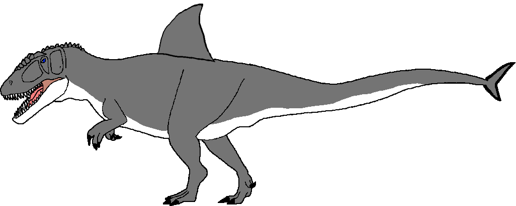 Male Carcharodontosaurus (Paleoverse + EOIverse) Blank Meme Template