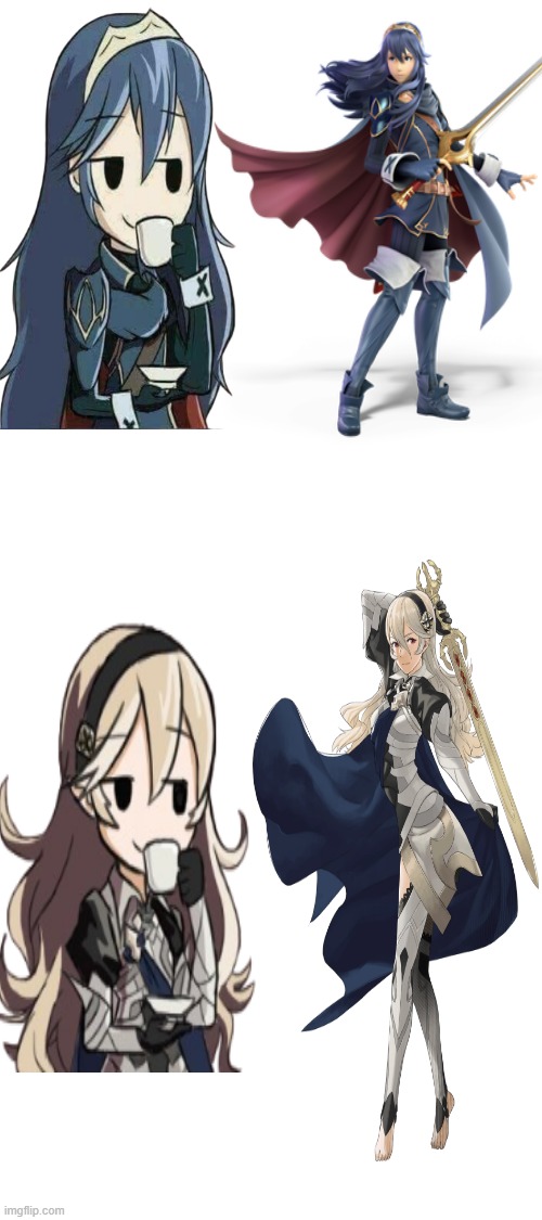 what these two actually look like (for those who care) | made w/ Imgflip meme maker