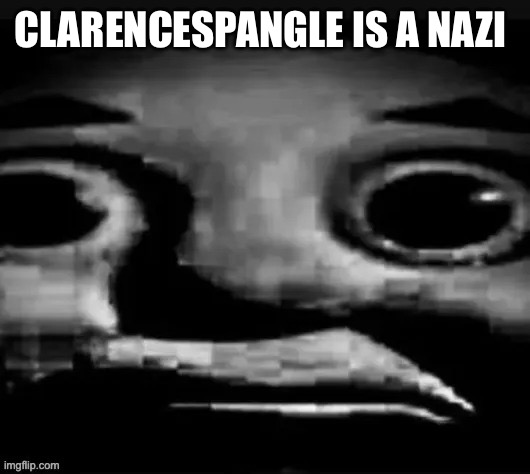 Bro.... | CLARENCESPANGLE IS A NAZI | image tagged in bro | made w/ Imgflip meme maker