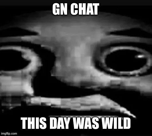 Bro.... | GN CHAT; THIS DAY WAS WILD | image tagged in bro | made w/ Imgflip meme maker