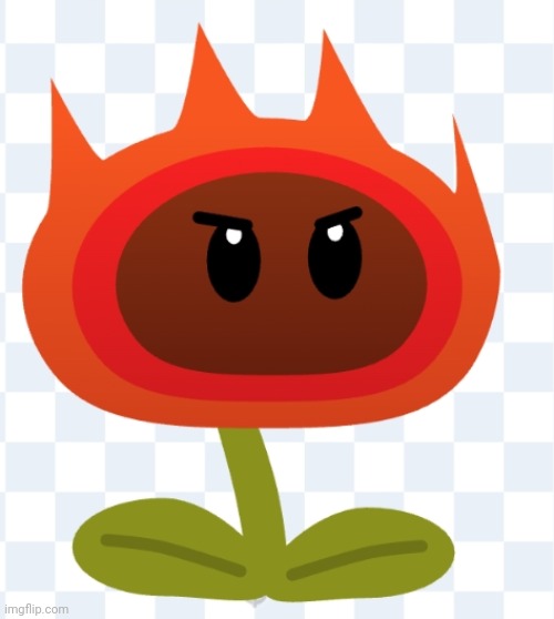 Cool ass lava flower | image tagged in scratch,mario | made w/ Imgflip meme maker