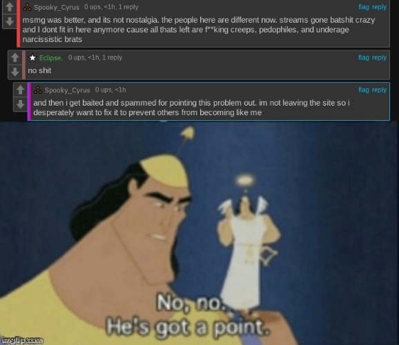 Let him cook | image tagged in no no hes got a point | made w/ Imgflip meme maker