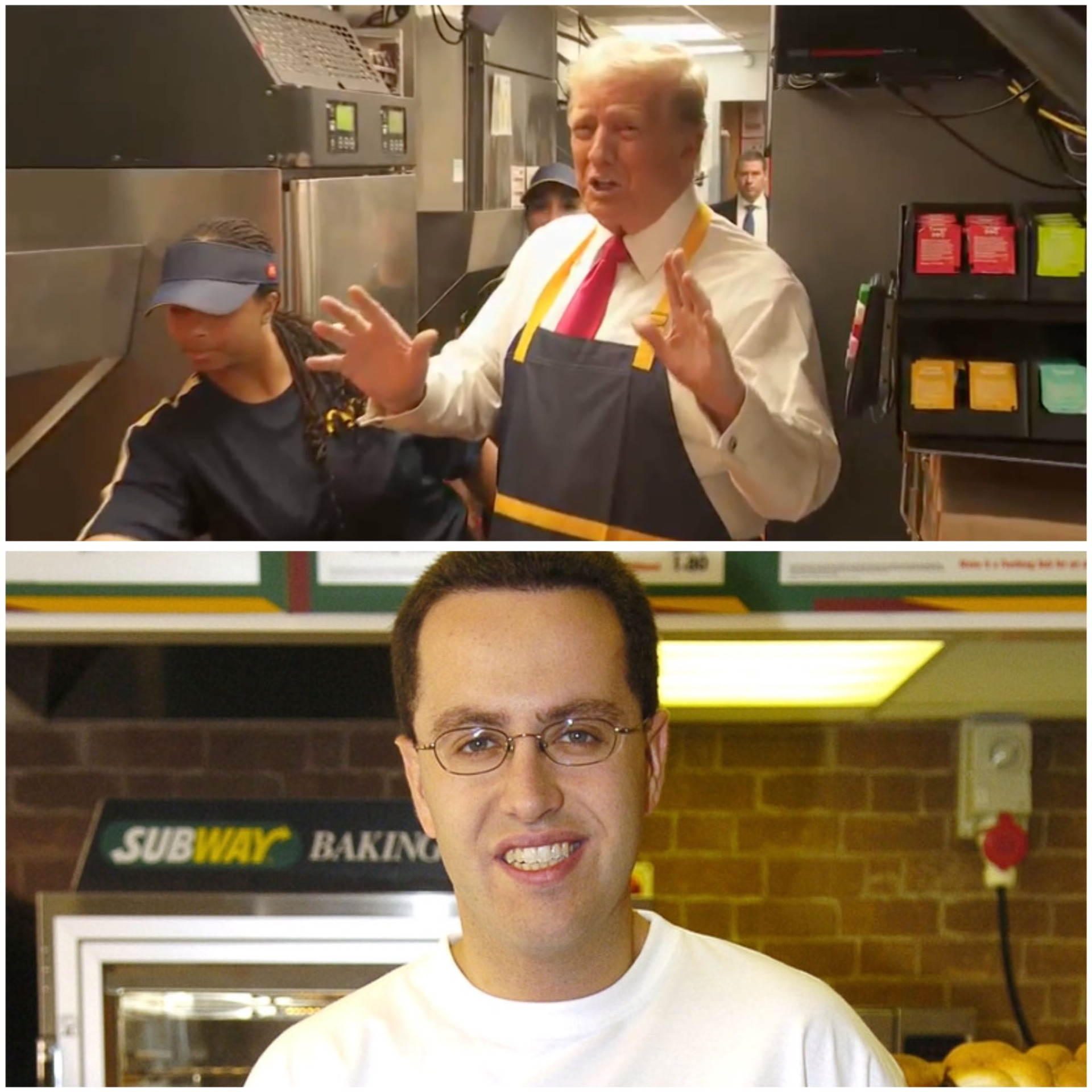 Trump and Jared Blank Meme Template