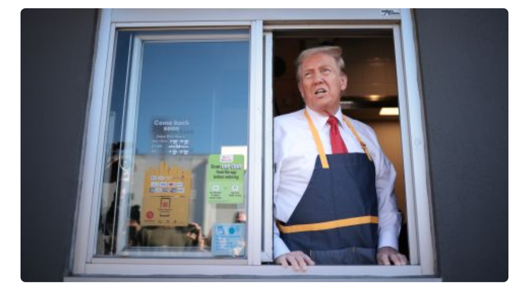 Trump McDonald's Blank Meme Template