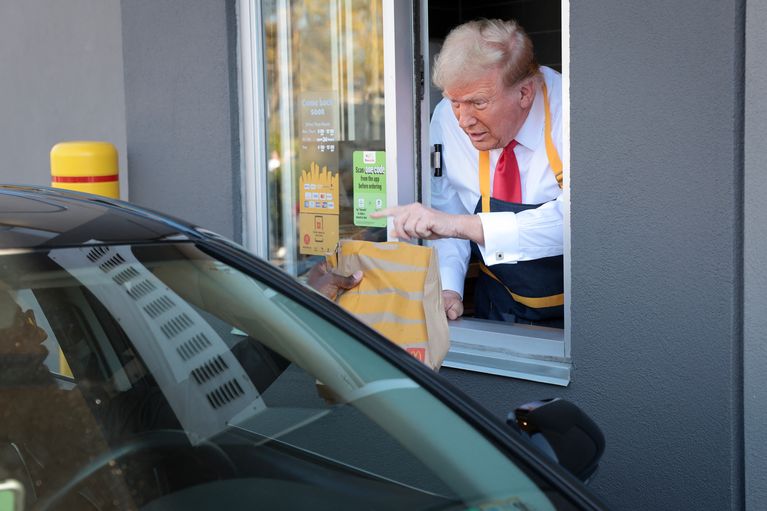 McDonald's Trump Blank Meme Template