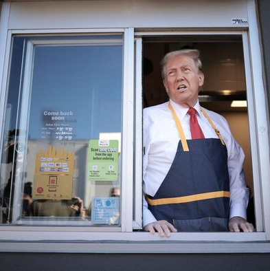 Trump McDonald's Blank Meme Template