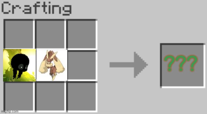 Clony + Lopunny = ??? Comment down below what you think it will make! | ??? | image tagged in synthesis,minecraft memes,hmmm,badlands,pokemon | made w/ Imgflip meme maker