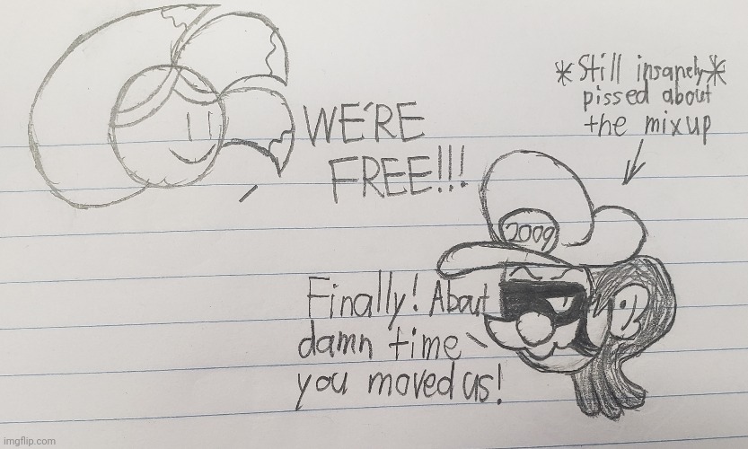 Goofy ahh doodle in class: "Different class, at least it's not piano... Anywho, welcome to Quarter 2, y'all" | image tagged in school,class,drawing | made w/ Imgflip meme maker