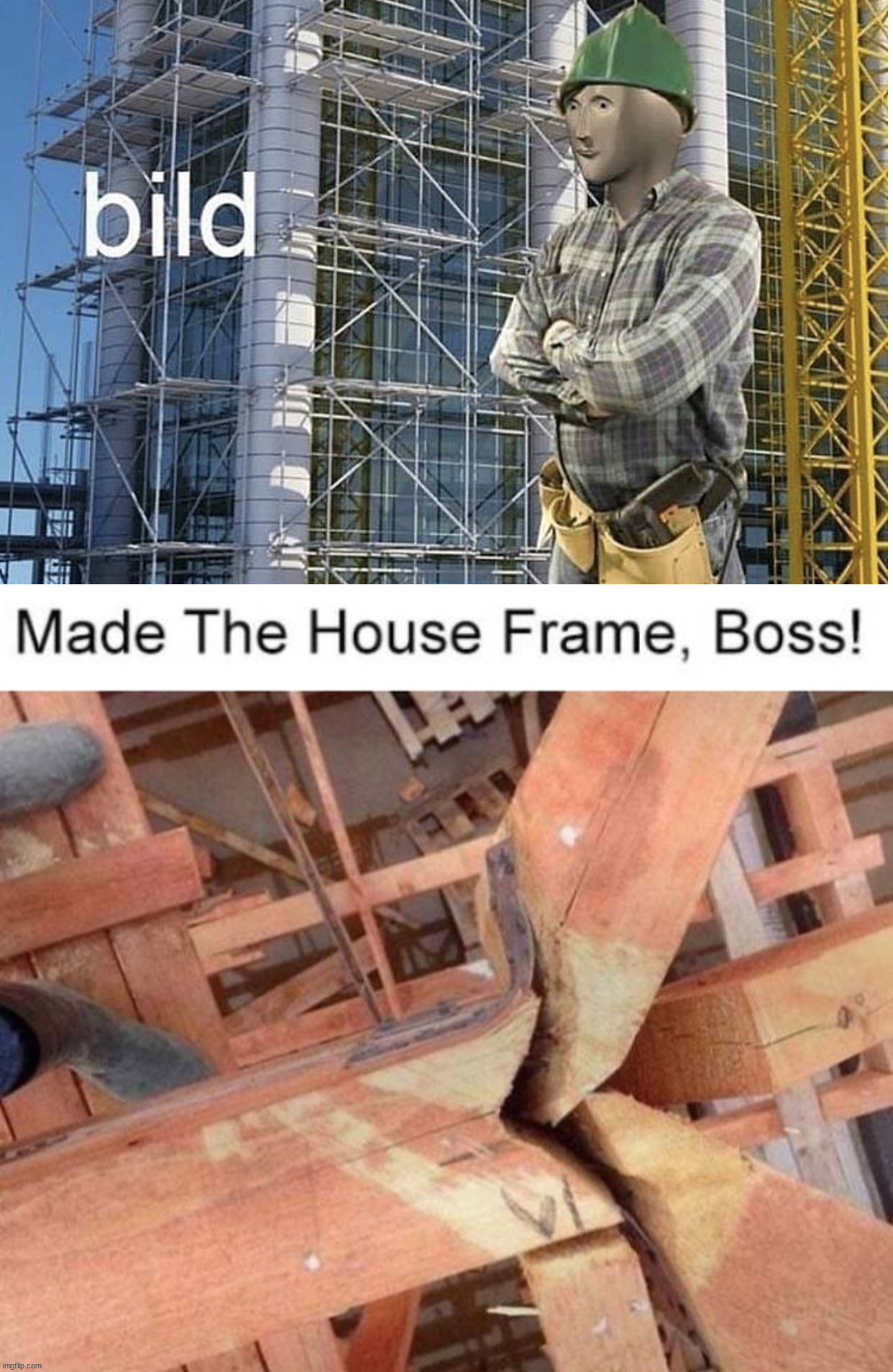 Great building | image tagged in bild meme,you had one job | made w/ Imgflip meme maker