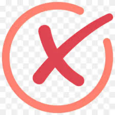 Red X Blank Meme Template