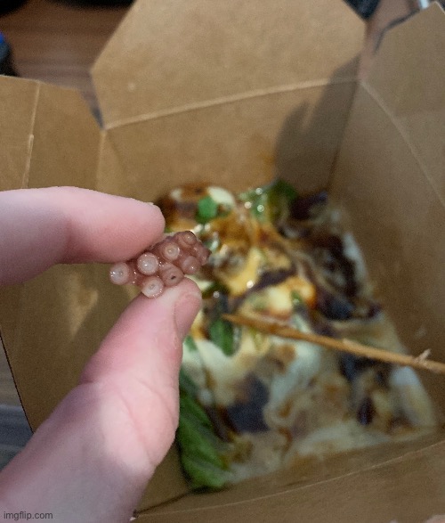 Mmm octopus yum | made w/ Imgflip meme maker
