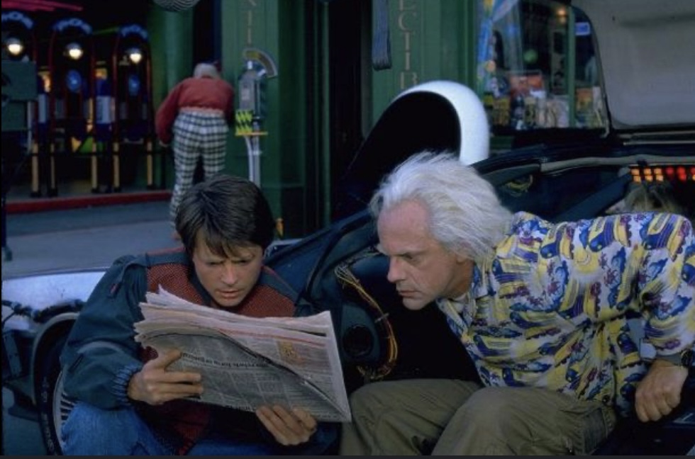 Back to the Future II Blank Meme Template