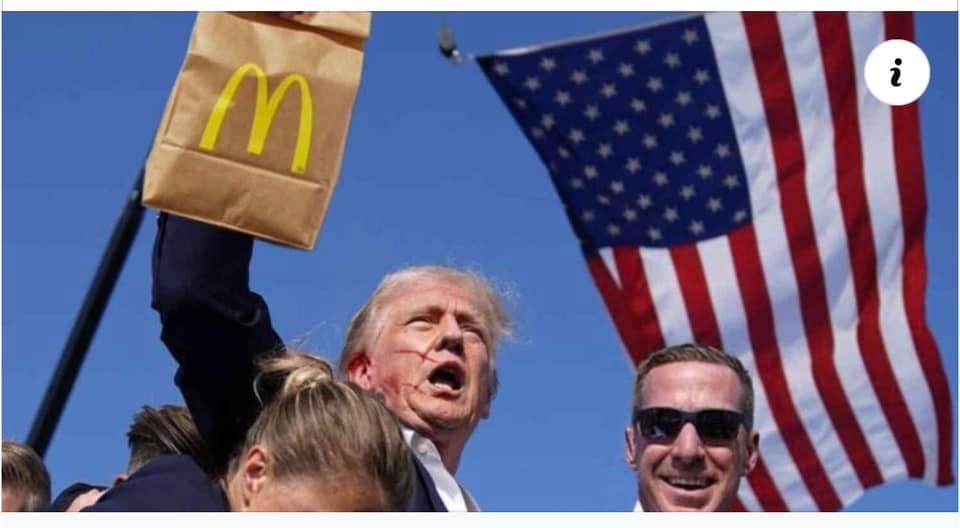 Trump McDonald’s Blank Meme Template