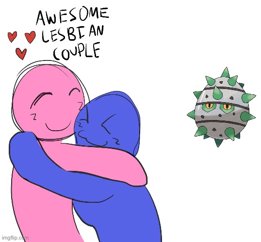 Awesome Lesbian Couple | image tagged in awesome lesbian couple | made w/ Imgflip meme maker