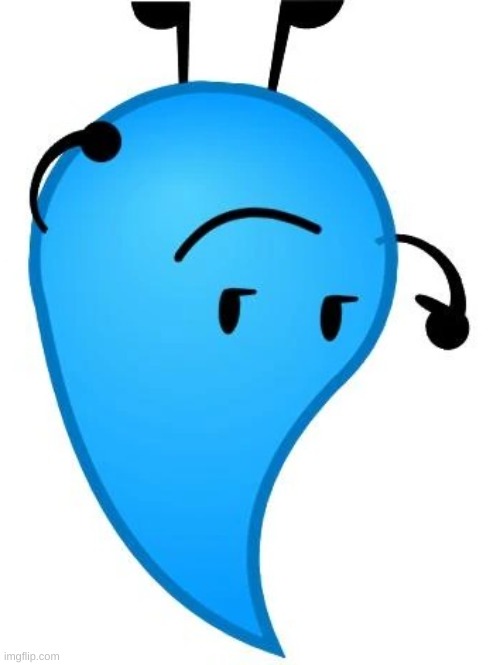 Teardrop BFDI | image tagged in teardrop bfdi | made w/ Imgflip meme maker