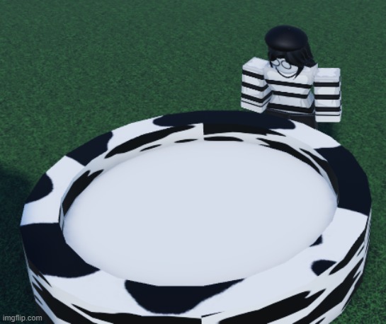 white fluid | image tagged in roblox | made w/ Imgflip meme maker