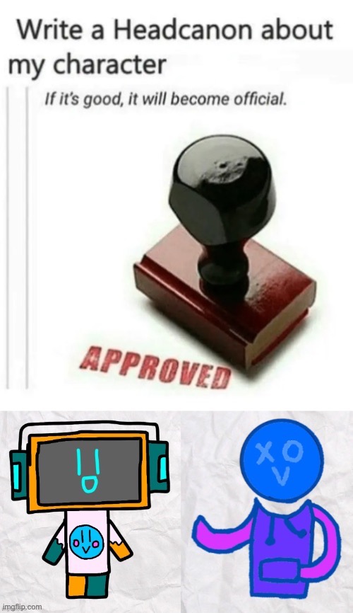 dew it (left character is a girl btw) | made w/ Imgflip meme maker