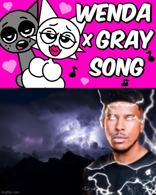 Wenda x Gray song is bullshit | image tagged in k wodr blank | made w/ Imgflip meme maker