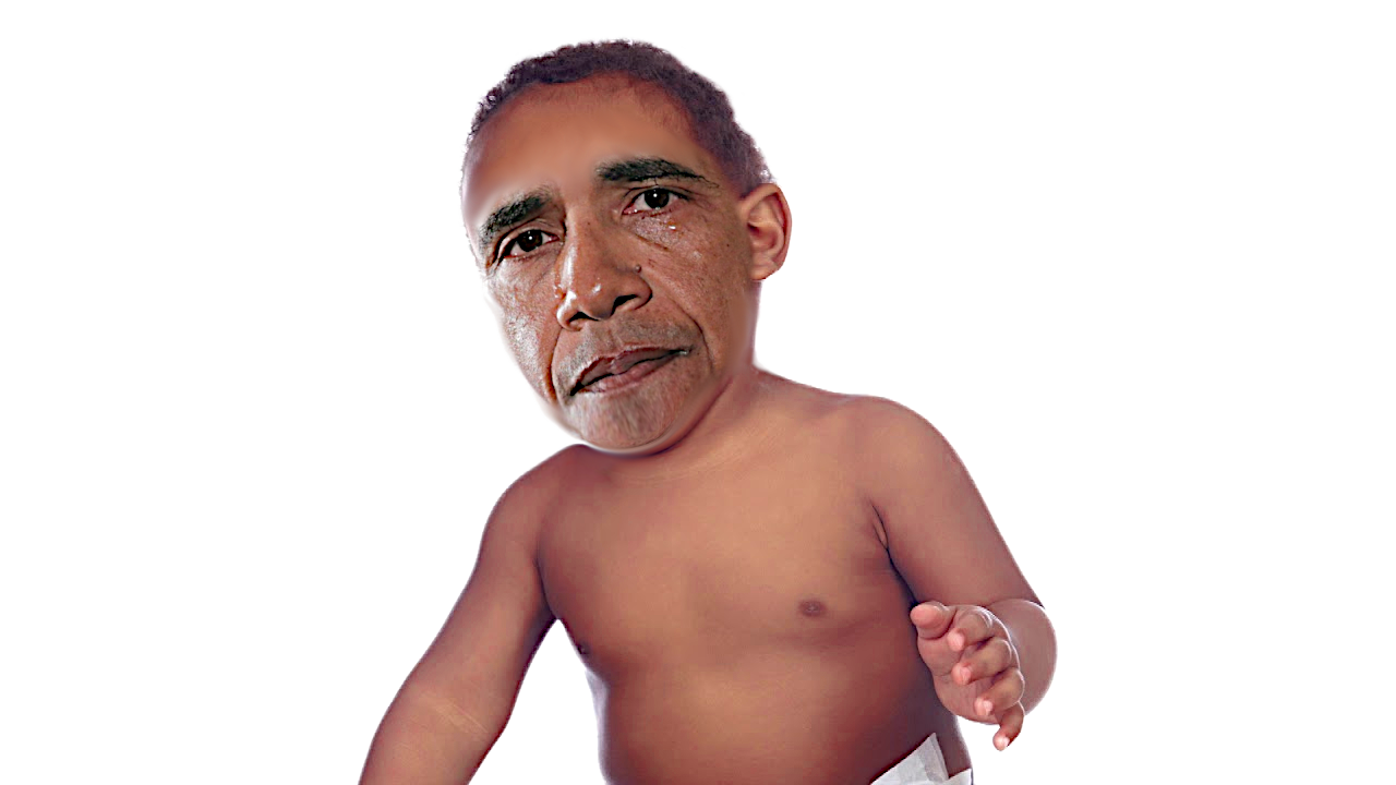 OBAMA CRY BABY Blank Meme Template